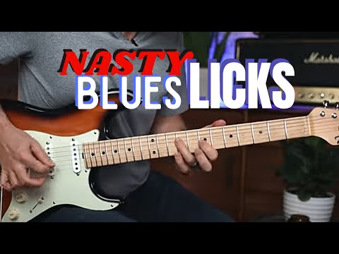 My Favorite Nasty Blues Licks - Toughen Up Your Blues Phrasing - Guitar Lesson