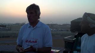 Chris Elayne and Victor receive a beautiful book on Oman