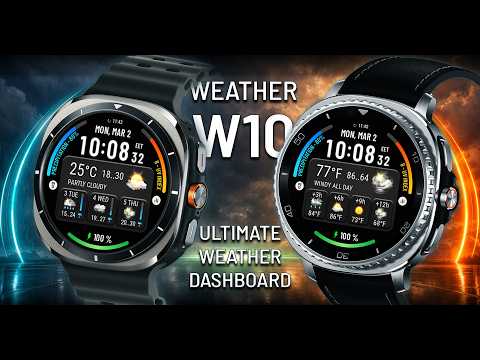 Weather watch face W10