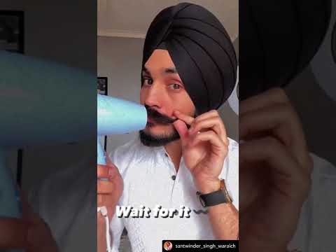 Learn to set mustaches in 15seconds 〰️⏱😱 #shorts