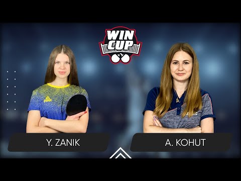19:45 Yulianna Zanik - Alina Kohut West 4 WIN CUP 21.03.2024 | TABLE TENNIS WINCUP