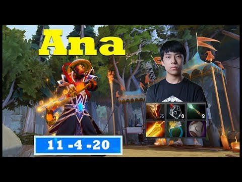OG.ANA Ember spirit mid vs 8k Shadow Fiend Full Game player perspective