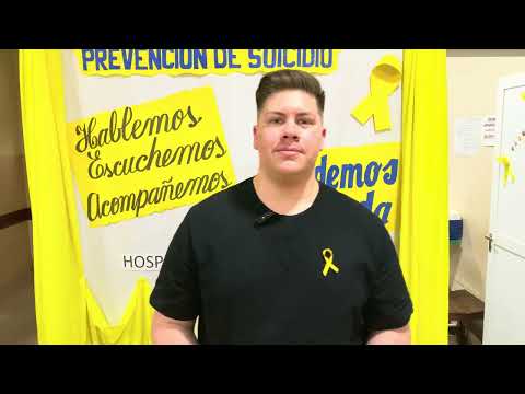 Charla de prevención del Suicidio. Hospital de Palo Santo 