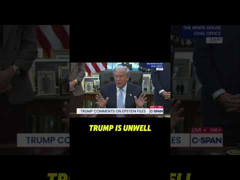 Trump Asked About Epstein… Starts Rambling About Groceries 🤦‍♂️ He’s NOT OK.