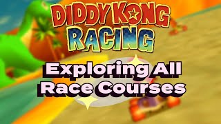 Diddy Kong Racing: Exploring All Race Courses - Nostalgic Adventure in Nintendo 64 Classic!