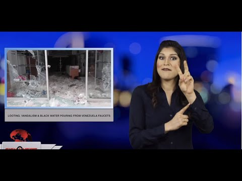 Looting, vandalism & black water pouring from Venezuela faucets (ASL - 3.14.19)