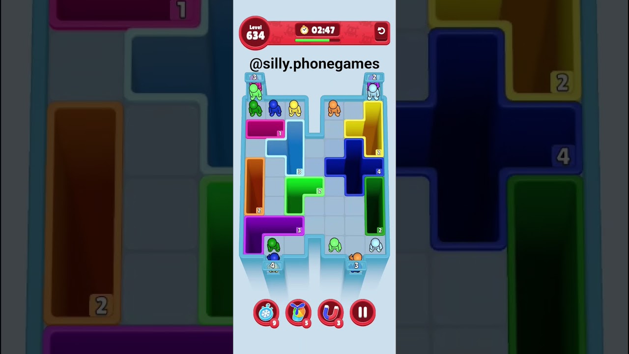 Drop Away Level 634 Walkthrough Solution