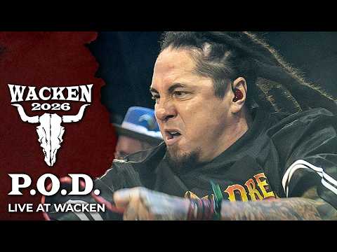 P.O.D. performing Boom at Wacken Open Air 2026