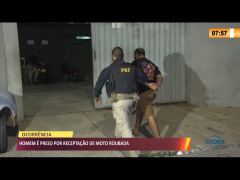 Homem é preso suspeito de fazer entrega delivery em moto irregular 09 07 2021