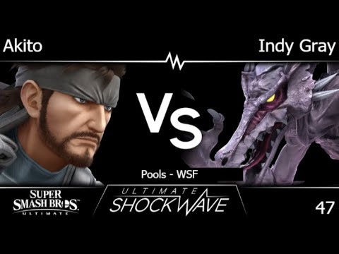 USW 47 - UTDe | Akito (Snake) vs LPMB | Indy Gray (Ridley, Sonic) Pools - WSF - SSBU