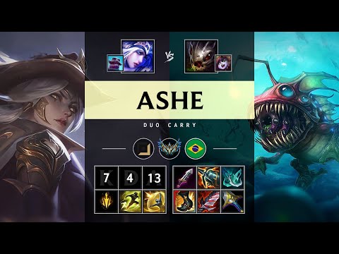 Ashe ADC vs Kog'Maw: Killing spree - BR Challenger Patch 25.S1.2