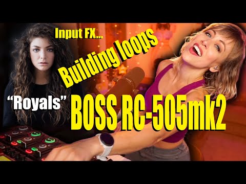 How to arrange w/ the Boss RC-505 mk2 (Royals)