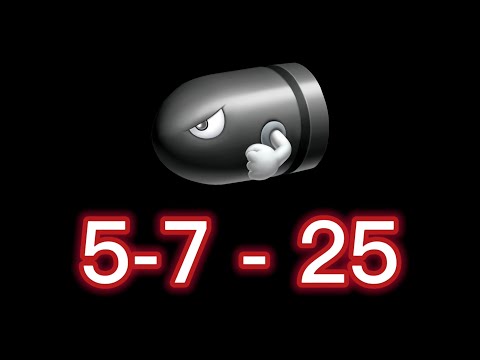 Super Mario 3D World (Switch) 5-7 Itemless Speedrun - Time: 25 (TWR)