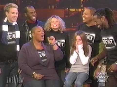 Frenchie Davis w/cast of RENT @ The View