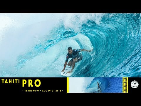 O'Leary vs. Flores vs. Ferreira - Round Four, Heat 4 - Tahiti Pro Teahupo'o 2018