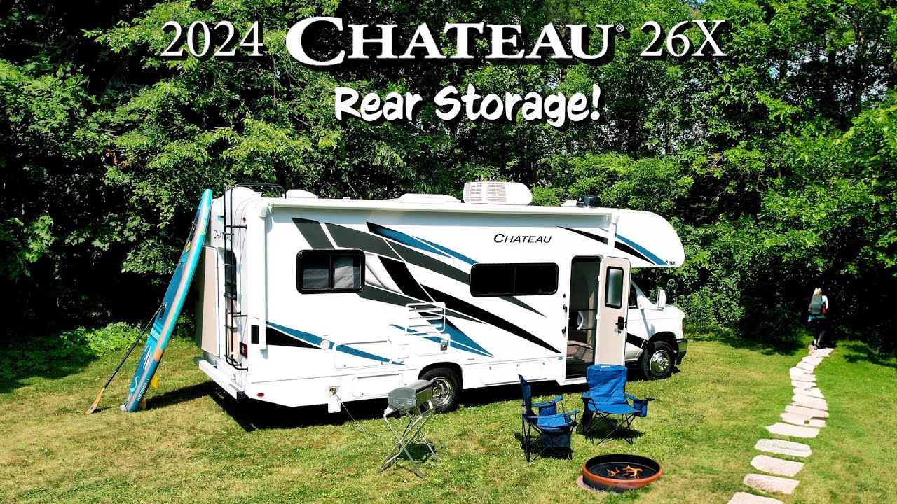 2024 Chateau 26X: Class C With Rear Storage