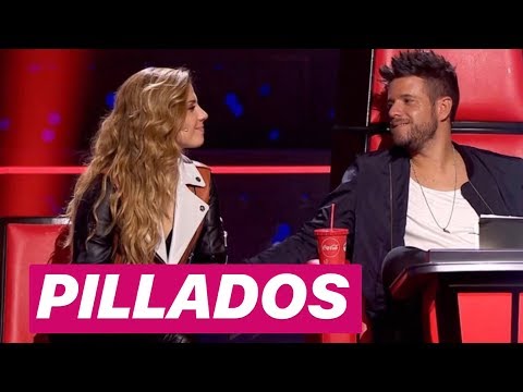 MIRIAM RODRÍGUEZ Y PABLO LÓPEZ PILLADOS haciendo manitas