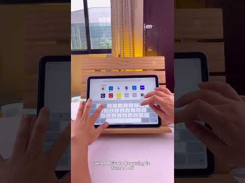 How to turn on and off private browsing on iPad via Safari