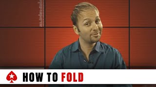 How to FOLD a GOOD POKER HAND - part 1 ♠️ How to play like a natural born poker player ♠️ PokerStars