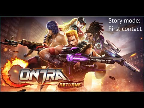 Garena Contra Return Android iOS Walkthrough - Gameplay Part 1 - Story Mode: First Contact