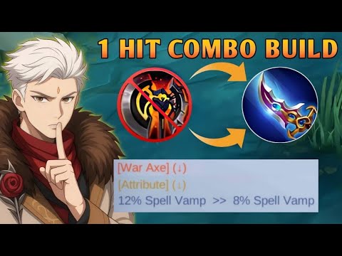 NERF WAR AXE?! TRY THIS ONE HIT COMBO ITEM BUILD! | YU ZHONG BEST BUILD 2026
