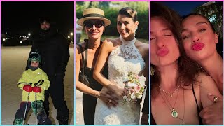 Ibrahim celikkol with his son Ali New video and Birce akalay friends each carrying 