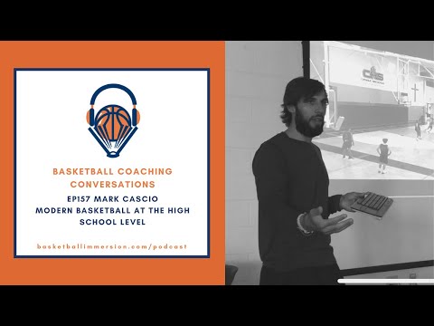 The Basketball Podcast: EP157 Mark Cascio on Modern High School Basketball Offense