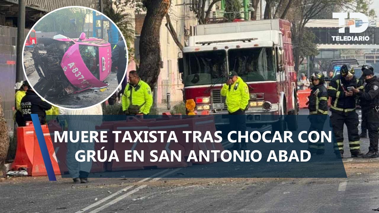 Taxista muere tras chocar con grúa en San Antonio Abad; aseguraba tener animales encima