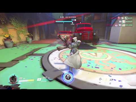Overwatch MP Sept. 26, 2016 pt4 - Counter Reinhardt with...REINHARDT!