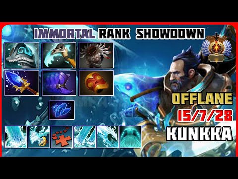⚓ Kunkka - The Admiral’s Onslaught! Immortal Gameplay - Dota 2 🌊