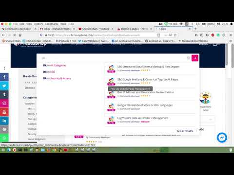 PrestaShop how to add social login buttons in the right column in login, cart.