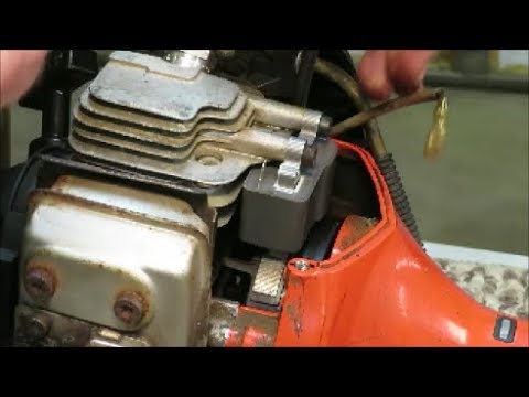 string trimmer weed eater coil test & replace