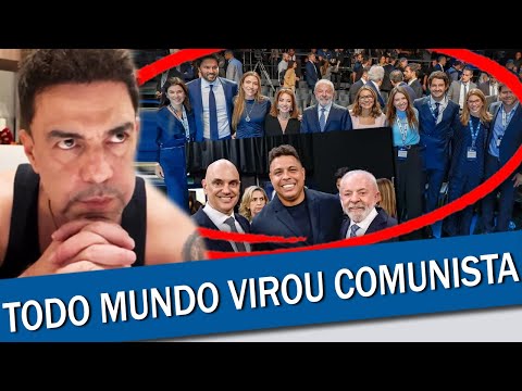 Zezé Di Camargo loses his temper after Silvio Santos' daughters celebrate with Lula and Xandão at...