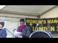 Tanya Moodie Speech At Women S March London