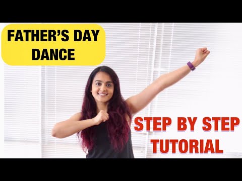 Father's Day Dance | Easy Bollywood Dance Tutorial | Jaane Kyun | Dostana |