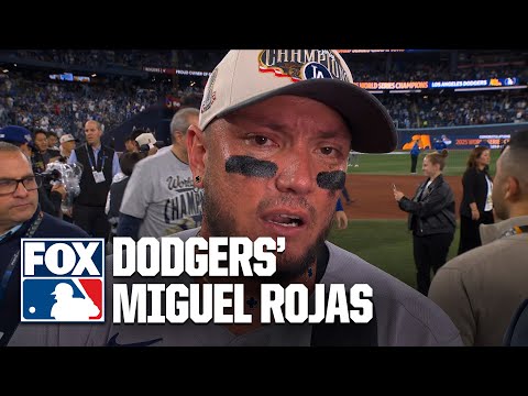 Miguel Rojas gets emotional describing game-tying HR in World Series: ‘Biggest spot in my life’