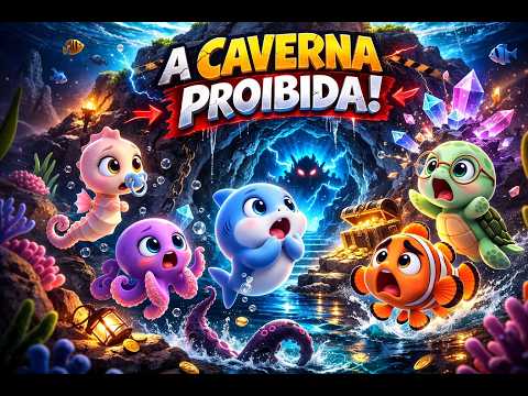 TUTO e a CAVERNA MÁGICA ???? | Aventura Musical Infantil no Fundo do Mar ????