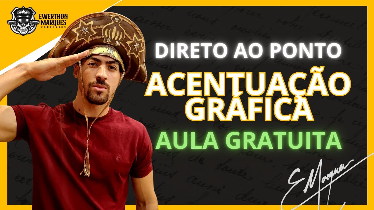 A MELHOR AULA DE ACENTUAÇÃO GRÁFICA DO YOUTUBE