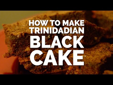 How to Make Trinidadian Black Cake