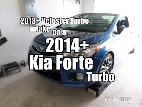 AEM Intake install on a 2014+ Kia Forte Turbo