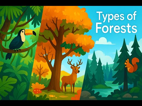 Types of Forests | Different Forest Ecosystems Explained 🌲🌳