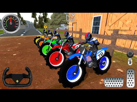 Jogos De Motos - Extremo de Motocicleta Corrida de moto dirigindo #2 -  Offroad Outlaws GamePlay FHD