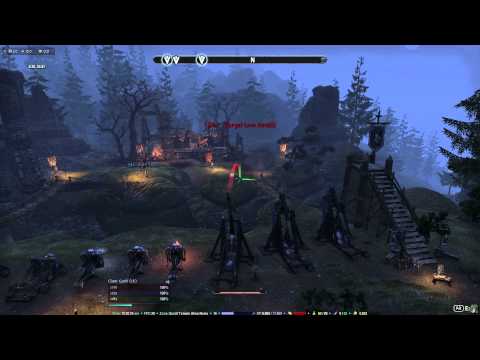 Elder Scrolls Online Trebuchet target practice
