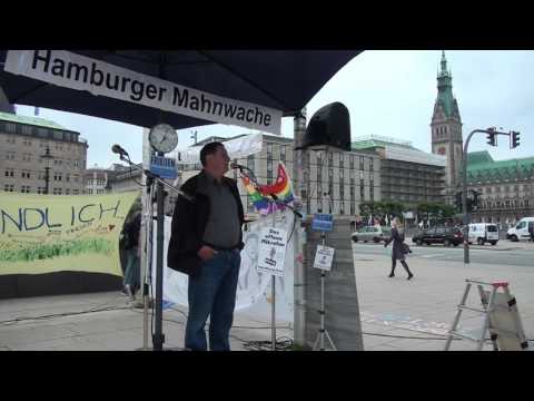 105. Hamburger Mahnwache am 27.06.2016 | Ergänzung zu Palästina und Israel
