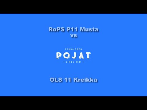 RoPS P11 Musta vs OLS 11 Kreikka