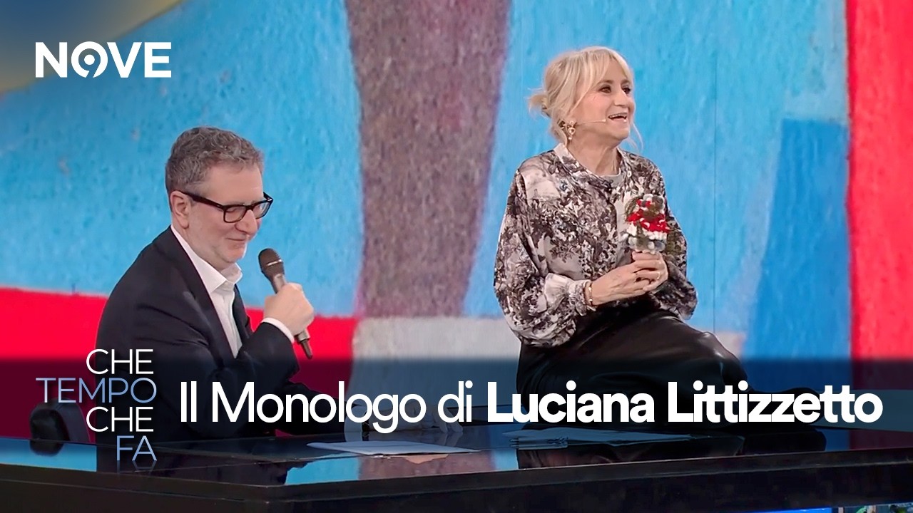 Luciana Littizzetto "Sal Da Vinci è l'anti Tinder per eccellenza" | Che tempo che fa
