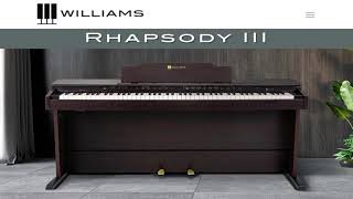 Video thumbnail for Kris Nicholson introduces the new release of the ( Williams Rhapsody￼ III & ￼Overture￼ III ) by KMNKeyboardVault