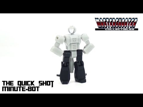 Video Review of the Mastershooter Collectibles; Minute-bot