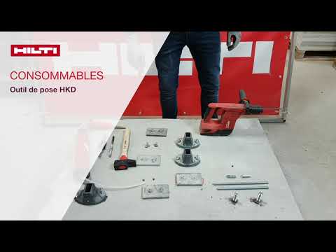 Comment utiliser:  Cheville à expansion femelle  HKD