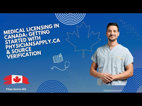 Medical Licensing In Canada Getting Started With Physiciansapply Ca Source Verification